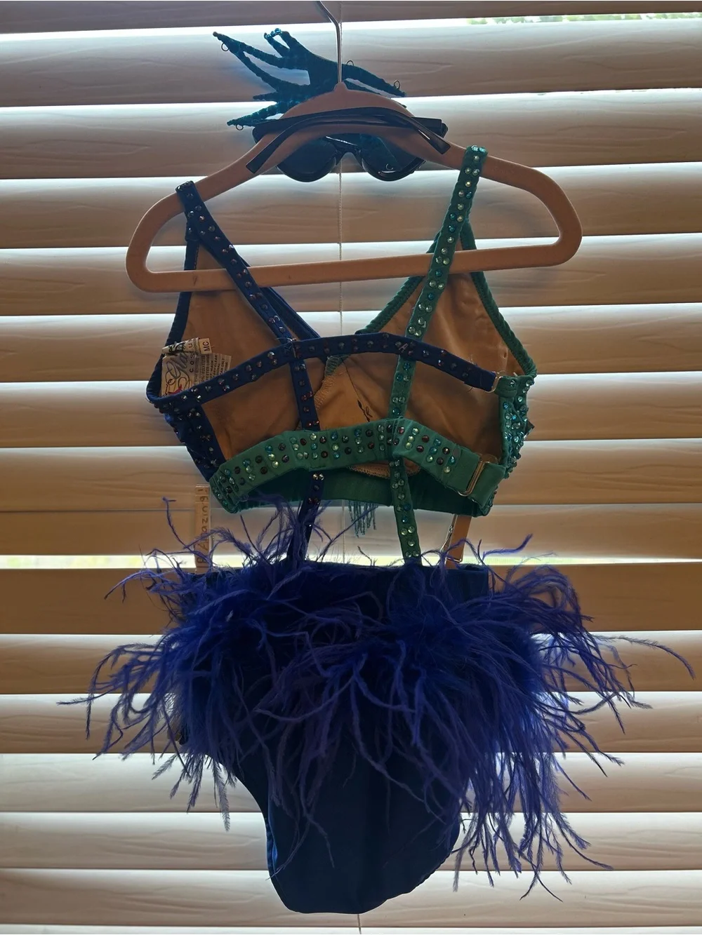 Glamour sparkling blue